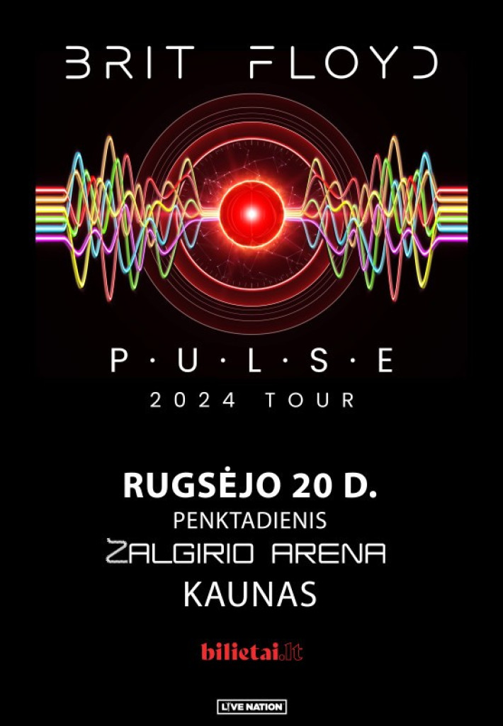Brit Floyd Pulse 2024 Tour koncertas Pickvibe.lt